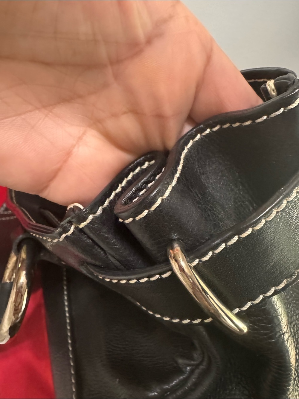 Marc Jacobs “ Daria”Black Leather Satchel with Silver Hardware - Picture 10 of 16
